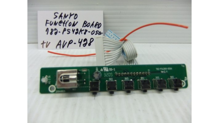 Sanyo 782-PS42K8-050A function board